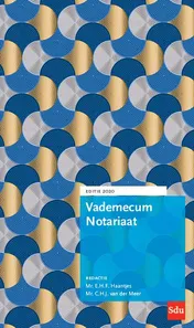 Omslag van Vademecum Notariaat 2020