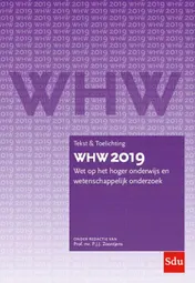 Omslag van WHW 2019 Tekst en toelichting