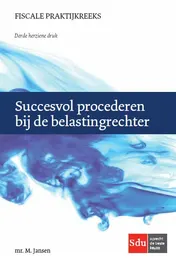 Omslag van Succesvol procederen bij de belastingrechter