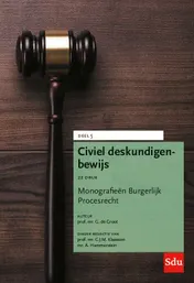 Omslag van Civiel deskundigenbewijs