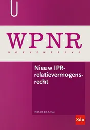 Omslag van Nieuw IPR-relatievermogensrecht