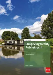 Omslag van Omgevingsrecht / Publiekrecht. Editie 2019-2020
