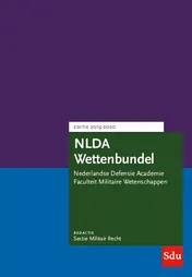 Omslag van NLDA Wettenbundel 2019-2020