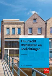 Omslag van Huurrecht Wetteksten en Toelichtingen. 2019-2020
