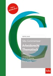Omslag van Sdu Commentaar Arbeidsrecht Thematisch. 2020. (set 2 ex.)