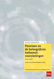 Omslag van Pensioen en de belangrijkste toekomstvoorzieningen