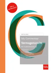 Omslag van Sdu Commentaar Vermogensrecht 2020 (set van 2 delen)