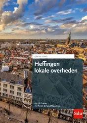 Omslag van Heffingen lokale overheden. Editie 2020