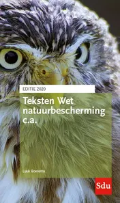 Omslag van Teksten Wet natuurbescherming c.a. Editie 2020