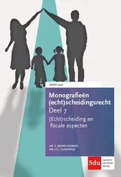 Omslag van (Echt)scheiding en fiscale aspecten. Editie 2020