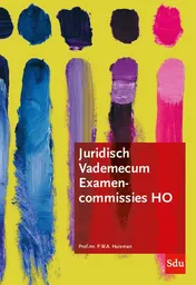 Omslag van Juridisch Vademecum Examencommissie Hoger Onderwijs