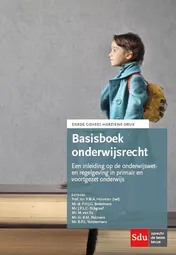 Omslag van Basisboek Onderwijsrecht. Editie 2020