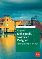 Omslag van Wetgeving Makelaardij, Taxatie en Vastgoed. Studiejaar 2020-2021