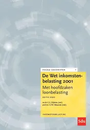 Omslag van De Wet Inkomstenbelasting 2001, Editie 2020