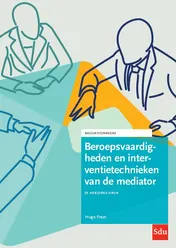 Omslag van Beroepsvaardigheden en interventietechnieken van de mediator