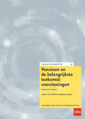 Omslag van Pensioen en de belangrijkste toekomstvoorzieningen