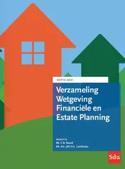 Omslag van Verzameling Wetgeving Financiële en Estate Planning. Editie 2021