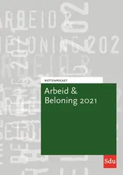 Omslag van Wettenpocket Arbeid & Beloning 2021