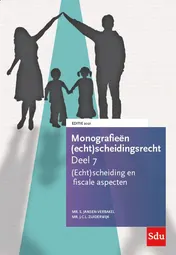 Omslag van (Echt)scheiding en fiscale aspecten. Editie 2021