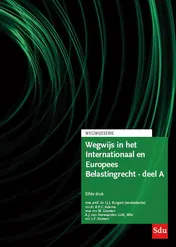 Omslag van Wegwijs in het Internationaal en Europees Belastingrecht - deel A