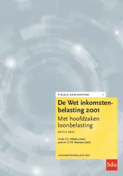 Omslag van De Wet Inkomstenbelasting 2001, Editie 2021