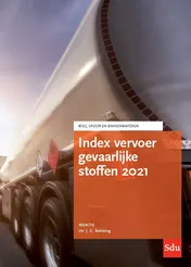 Omslag van Index vervoer gevaarlijke stoffen 2021