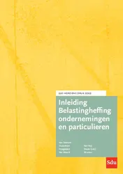 Omslag van Inleiding Belastingheffing ondernemingen en particulieren. 2022