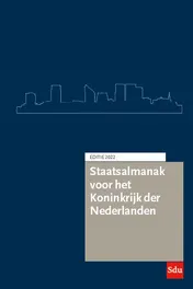 Omslag van Staatsalmanak voor het Koninkrijk der Nederlanden. Editie 2022