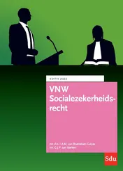 Omslag van VNW Socialezekerheidsrecht 2022