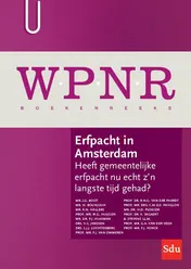 Omslag van Erfpacht in Amsterdam