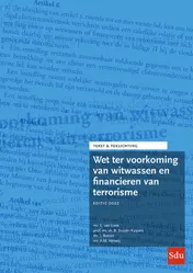Omslag van Wet ter voorkoming van witwassen en financieren van terrorisme. Editie 2022