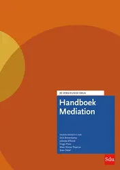 Omslag van Handboek Mediation