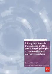 Omslag van Intra-group financial transactions and the arm's length principle: a comparative and normative analysis