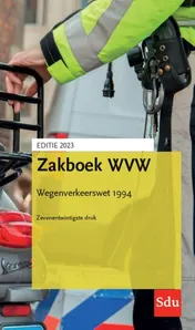 Omslag van Zakboek WVW Wegenverkeerswet 1994. Editie 2023