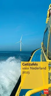 Omslag van Getijtafels voor Nederland 2023