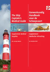 Omslag van Geneeskundig handboek voor de scheepvaart Supplement medische uitrusting