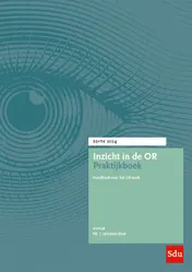 Omslag van Inzicht in de OR Praktijkboek. Editie 2024