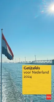 Omslag van Getijtafels voor Nederland 2024