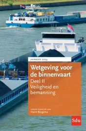 Omslag van Wetgeving voor de binnenvaart Deel II. Veiligheid en bemanning, Jaarboek 2024