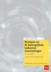 Omslag van Pensioen en de belangrijkste toekomstvoorzieningen
