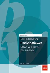 Omslag van Tekst en Toelichting Participatiewet | Editie 2024