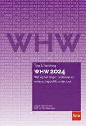Omslag van WHW 2024 Tekst & Toelichting
