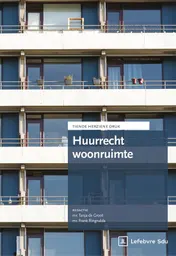 Omslag van Huurrecht woonruimte