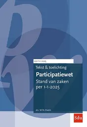 Omslag van Tekst en Toelichting Participatiewet