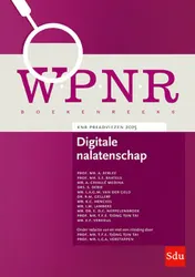 Omslag van Digitale nalatenschap