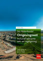 Omslag van Wettenbundel Omgevingswet 2025