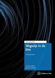 Omslag van Wegwijs in de BTW