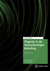 Omslag van Wegwijs in de Vennootschapsbelasting