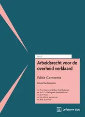 Omslag van Arbeidsrecht voor de overheid verklaard. Editie Gemeente