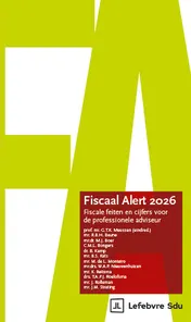 Omslag van Fiscaal Alert 2026